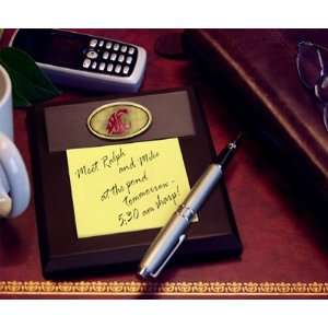   Washington State Cougars Desk Memo Pad Paper Holder: Sports & Outdoors