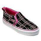 Vans Kids Shoes, Girls Asher Slip On BLACK