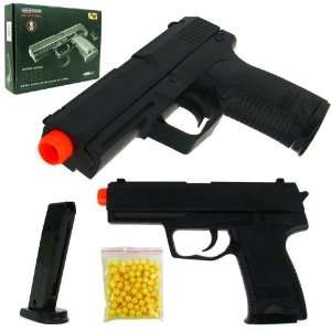  Cyma High Grade 1 to 1 Scale Airsoft Pistol, Black: Sports 