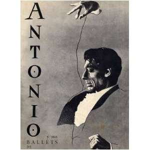  Antonio y sus Ballets de Madrid Souvenir Program 1966 