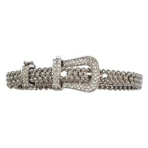   : 14K White Gold 1.15 ct. Diamond Fashion Bracelet: Katarina: Jewelry