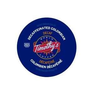   Timothys World Coffee Decaf Colombian 48 K Cups: Everything Else