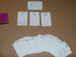 Fun With Numbers   I Win   Playing Card Game Complete 1951 Game Deck 2 