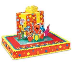  Sesame Street Pop Up Party Cake Topper Set: Toys & Games