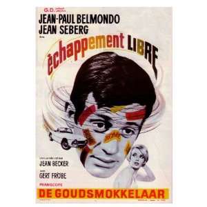  Backfire (1965) 27 x 40 Movie Poster Belgian Style A