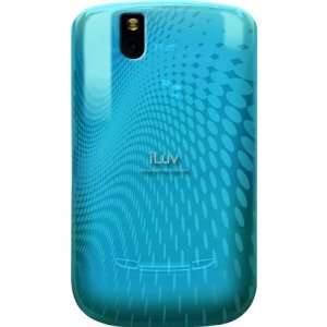   Blue Flexi Clear TPU Case With Dot Wave Pattern F: Musical Instruments