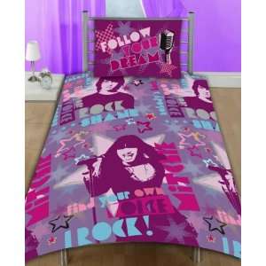  Disney Camp Rock Twin Bed Quilt Duvet Cover Set Brand New 