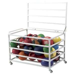  Power Systems Secure Med Ball Cart: Sports & Outdoors