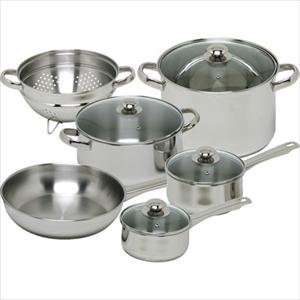  Vesta Stainless 10Pc Cookware Set