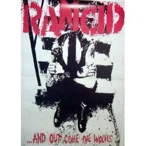  Rancid and Out Come the Wolves Giant 38x58 Poster