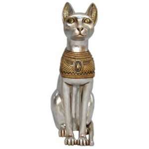  Egyptian Cat Goddess Bastet Statue: Home & Kitchen