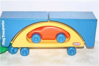 Little Tikes Play Transporter ~ Car ~ Semi Truck ~ Bridge  