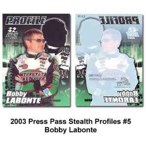  Stealth Profiles 03 Bobby Labonte Card