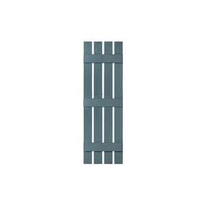   Blue S4 Board N Batten Vinyl Exterior Shutters (Pair)