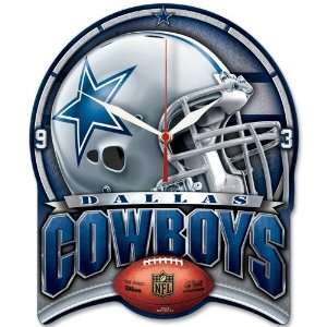  Dallas Cowboys 11x13 HD Plaque Clock