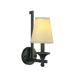   BLK Baxter Wall Sconce, 5 3/4 Inch by 14 1/4 Inch by 8 1/4 Inch, Black