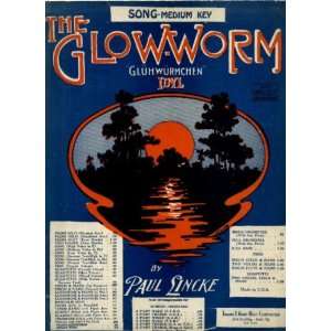  The Glow Worm Vintage 1932 Sheet Music 