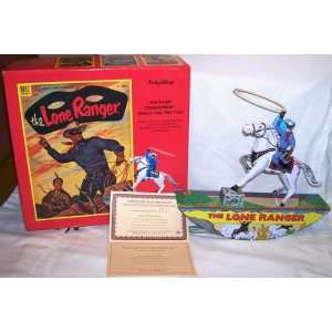  The Lone Ranger and Silver Collectible Wind Up Tin Toy: Toys & Games