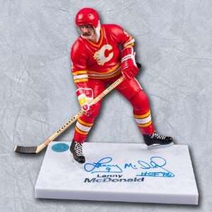 LANNY MCDONALD Calgary Flames SIGNED McFarlane Figure   NFL Figures 