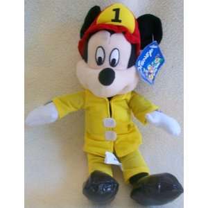   Disney Mickey Mouse 10 Plush Doll Toy in Yellow Outfit: Toys & Games