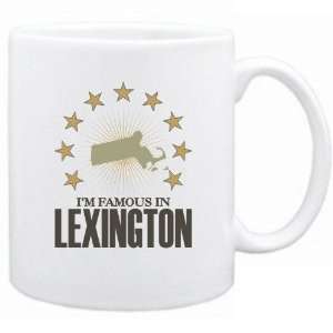   Am Famous In Lexington  Massachusetts Mug Usa City