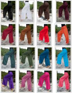   ★Yoga Wrap Pants★Cotton Rayon★OTOP FAIR TRADE CERTIFIED  