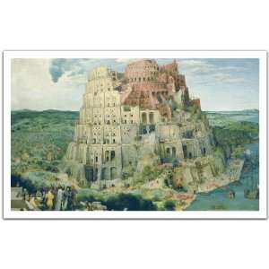  Pintoo   H1106   Bruegel   Tower of Babel, 1563   1000 
