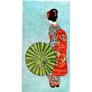   Japanese Geisha Embroidery Punch Needle Kit Arts, Crafts & Sewing