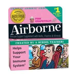  AIRBORNE EFFER TABS PNK GRPFRT Size 10 Health & Personal 