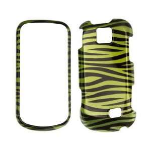   Green and Black Zebra For Samsung Intercept Cell Phones & Accessories