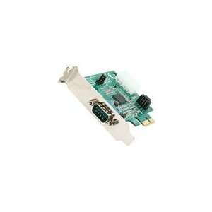  StarTech 1 Port Low Profile Native PCI Express Serial Card 