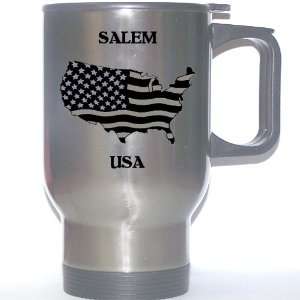 US Flag   Salem, Oregon (OR) Stainless Steel Mug 
