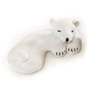  Chenille Lavender Eye Pillow Hot Cold Polar Bear 
