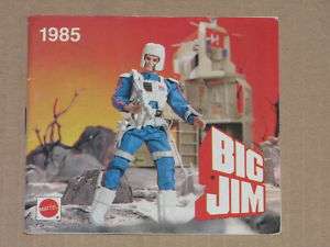 Big Jim Mattel Italy Vintage 1985 TOY COLLECTOR CATALOG  
