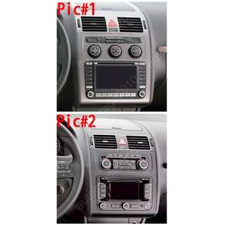 03 11 VW Touran Car GPS Navigation Radio ISDB T TV Bluetooth IPOD MP4 