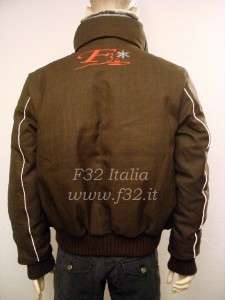 F32 ITALY PREMIUM QUALITY Fur Down bomber Jacket Giubbotto Piumino 