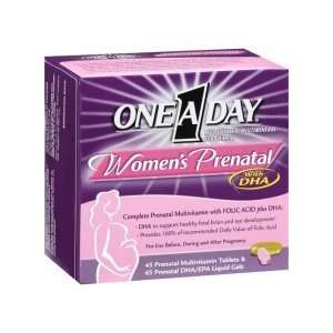  One A Day   Womens Prenatal Vitamins   45 Day Supply 