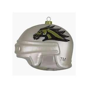   Glass 3 Hockey Helmet Ornament 