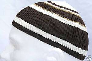 Islamic Knited Like Design Muslim Hat Kufi Topi # E19  