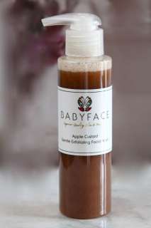 BABYFACE APPLE CUSTARD EXFOLIATING MARINE FACE WASH  