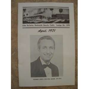   Beach, Ca. Lodge No. 1378   April 1971 Elks Lodge No. 1378 Books