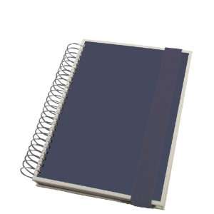   Medium Spiral Address Book, Marine Blue (1460003): Office Products