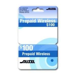  ALLTEL U PrePaid Wireless $100.00 Refill Pin sent by Email 