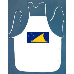  Tokelau Flag BBQ Barbeque Apron with 2 Pockets Patio 
