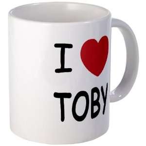 heart toby Love Mug by  