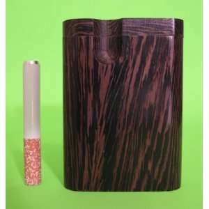  NEW Short Wenge Tobacco Dugout with Cigarette Style One 