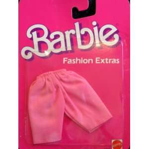  Barbie Fashion Extras   Pink Bermuda Shorts (1984) Toys & Games