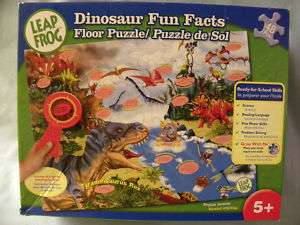 Leap Frog Dinosaur Fun Facts Puzzle 48 pieces  