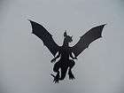 Metal Art Dragon Wings Extend Medieval Wall Decoration
