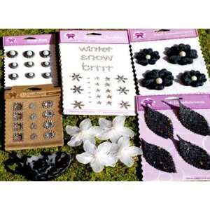   62 Piece Embellishment Kit   Simply the Best: Arts, Crafts & Sewing